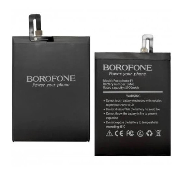 Аккумулятор (АКБ) Borofone BM4E для Xiaomi Pocophone F1 (3900mAh) Оригинал Китай