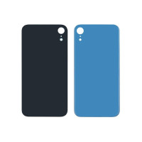 Заднее стекло корпуса для Apple iPhone XR (Голубой)
