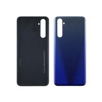 Задняя крышка для Realme 6 (Синя)