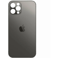 Задня кришка (скло) iPhone 12 Pro (Темно-сіре) Graphite
