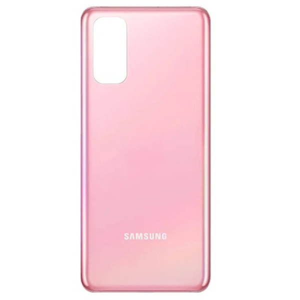 Заднее стекло корпуса Samsung G980 Galaxy S20 (Розовое)