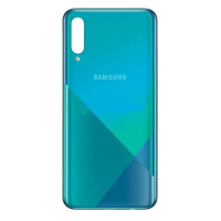 Задня панель корпусу Samsung A307 Galaxy A30S (2019) (Зелено-блакитна) Prism Crush Green