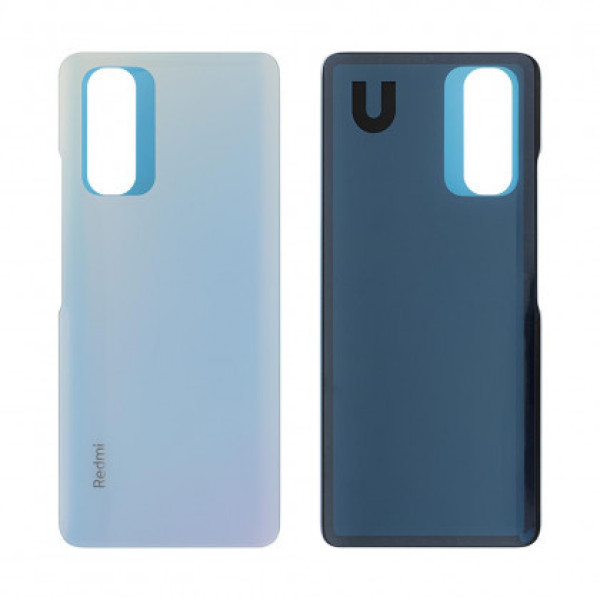Задняя крышка для Xiaomi Redmi Note 10 Pro (Голубая)