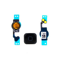 Кнопка додому зі шлейфом (home flex) для Apple iPhone 5 (Чорна)