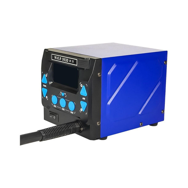 Паяльна станція WEP 993DM-IV (фен, цифрова індикація) 1000W, t 100-500 C