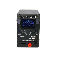 Блок питания WEP 1505D-IV (импульсный, с цифровой индикацией) (V/A/W), USB fast charge 15V, 5A