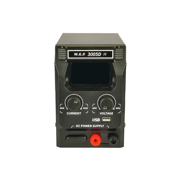 Блок питания WEP 3005D-IV (импульсный, с цифровой индикацией) (V/A/W), USB fast charge 30V, 5A