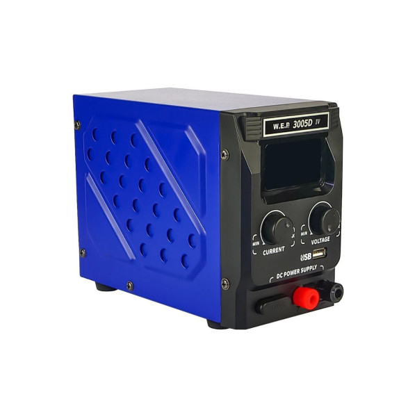 Блок питания WEP 3005D-IV (импульсный, с цифровой индикацией) (V/A/W), USB fast charge 30V, 5A