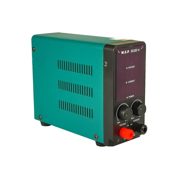 Блок питания WEP 3010D-III (импульсный, с цифровой индикацией) (V/A/W) 30V, 10A