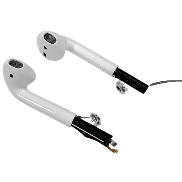 Аккумулятор (АКБ) A1523 | A2031 для Apple AirPods 1 | 2 (Li-Po 3.7V 25mAh) АААА