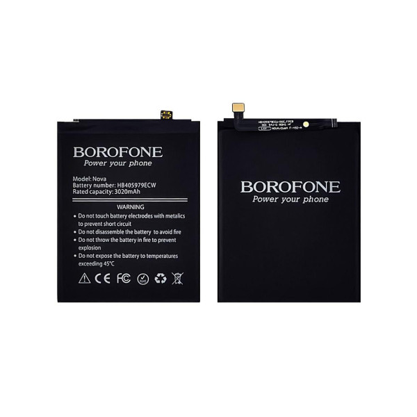 Акумулятор (АКБ) Borofone HB405979ECW для Huawei Nova | Honor 6A | Y5 (2017) | Y6 (3020mAh) Оригінал