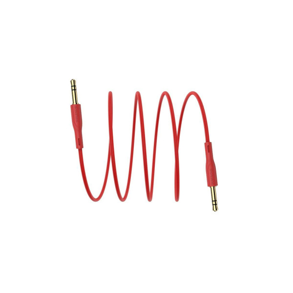 AUX кабель Borofone BL1, 1m (Красный) Оригинал Китай