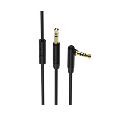 AUX кабель Borofone BL5, 1m с микрофоном (Черный) Оригинал Китай
