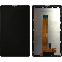 Дисплей для планшета  Samsung T220 A7 Lite с сенсорным стеклом (Черный) Оригинал Китай