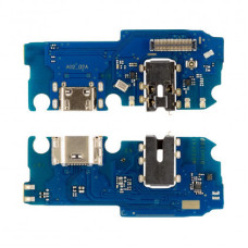 Шлейф (flat cable) Samsung A022 Galaxy A02 с разъемом зарядки, гарнитуры и микрофоном
