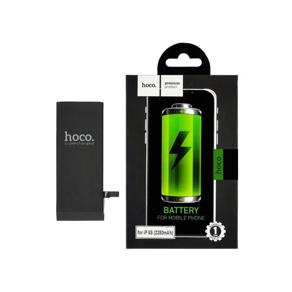 Акумулятор АКБ Hoco для Apple iPhone 6S, посилений (3.75V, 2280mAh) Оригінал