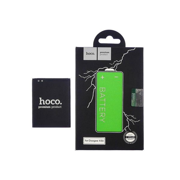 Аккумулятор АКБ Hoco BAT18702000 для Doogee X50 (3.8V, 2000mAh) Оригинал