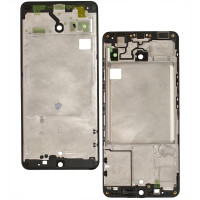 Дисплейна рамка для Samsung A415 Galaxy A41 (Чорний)