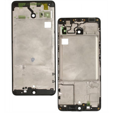 Дисплейная рамка для Samsung A415 Galaxy A41 (Черный)