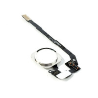 Кнопка додому зі шлейфом (home flex) для Apple iPhone 5S (Срібна)