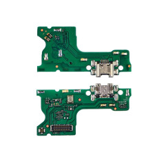 Нижняя плата (Flex cable) для Huawei Y7 Prime (2019) с микрофоном и компонентами