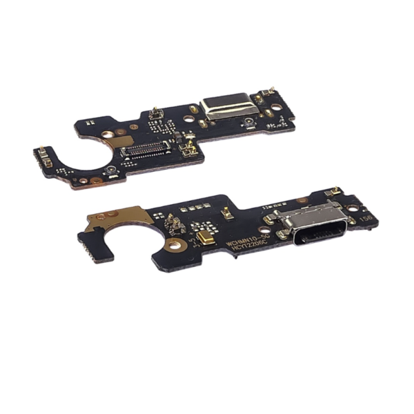 Нижня плата (Flex cable) для Xiaomi Redmi Note 10 (5G) мікрофоном та компонентами