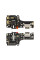 Нижня плата (Flex cable) для Xiaomi Redmi Note 10 з мікрофоном та компонентами Original