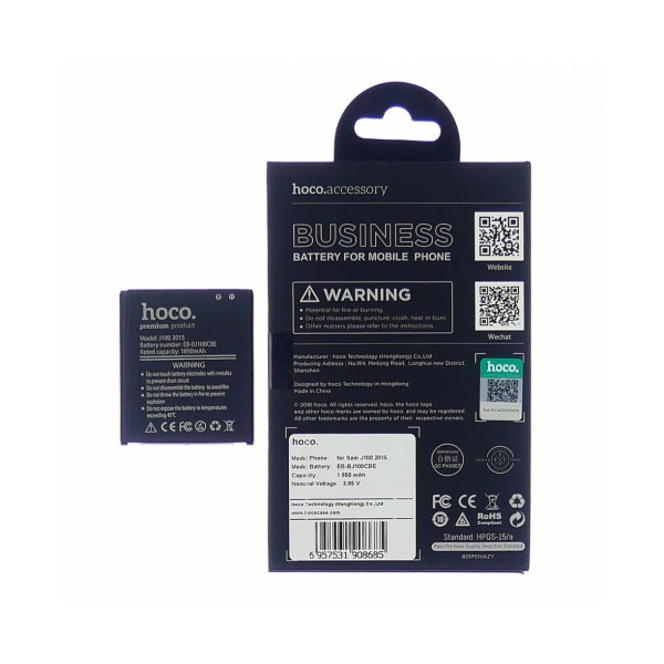 Аккумулятор АКБ Hoco EB-BJ100CBE для Samsung J100 J1 | J100H (3.85V, 1850 mAh) Оригинал