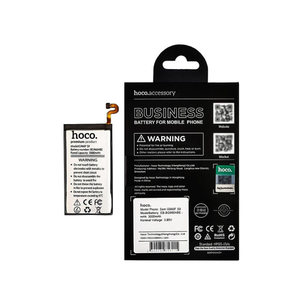 Акумулятор АКБ Hoco EB-BG960ABE для Samsung G960F S9 (3.85V, 3000 mAh)