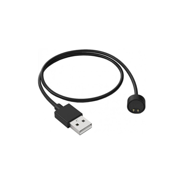 USB кабель для Xiaomi Mi Band 5 | 6 0.3m (Черный)