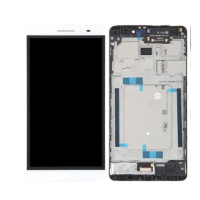 Дисплей Lenovo PB1-750M LTE Phab с сенсорным стеклом в рамке (Белый) Оригинал Китай