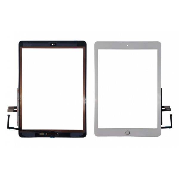 Сенсор (Тачскрін) для Apple iPad Air 9.7 2018 | A1893 | A1954 з кнопкою HOME (Білий) Оригінал