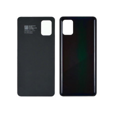 Задняя крышка для Samsung A415 Galaxy A41 (2020) Prism Crush Black (Черная) Оригинал Китай