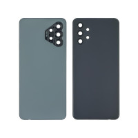 Задня кришка Samsung A326 Galaxy A32 (2021) 5G зі склом камери (Чорна) Оригінал Китай