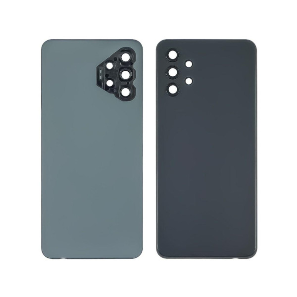 Задня кришка Samsung A326 Galaxy A32 (2021) 5G зі склом камери (Чорна) Оригінал Китай