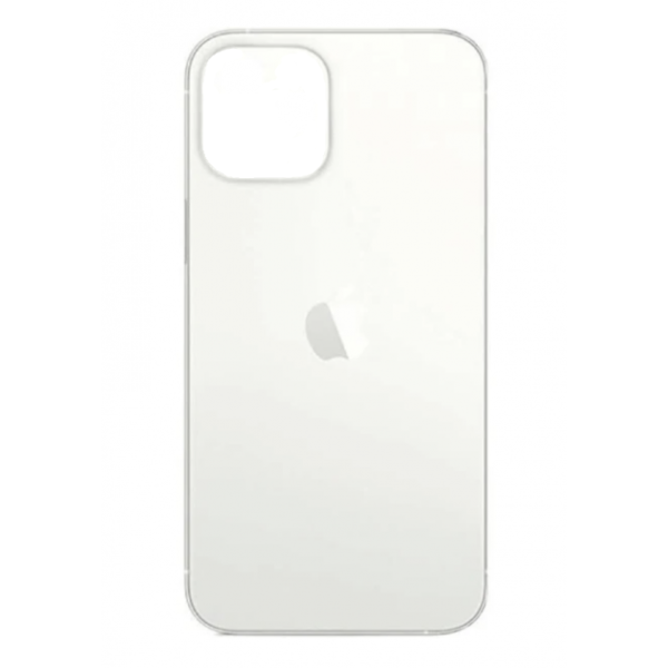 Заднее стекло корпуса для Apple iPhone 12 Pro Max (Белое)