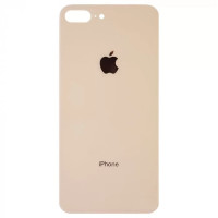 Заднее стекло корпуса для Apple iPhone 8 Plus (Золотистое)