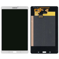 Дисплей для планшета 8.4" Samsung T700 Galaxy Tab S (вер. WiFi) с сенсорным стеклом (Белый) Оригинал переклей