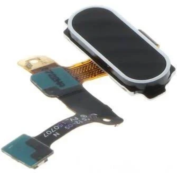 Шлейф (Flat cable) Samsung T810 Wi-Fi  ⁇  T813  ⁇  T815 LTE  ⁇  T819 со сканером отпечатка пальца (Черный)