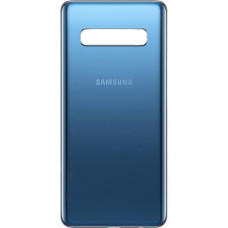 Задняя панель корпуса (крышка) для Samsung G973 | Galaxy S10 со стеклом камеры (Синяя) Оригинал Китай