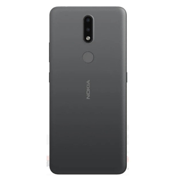 Задня кришка для Nokia 2.4 (TA-1277 | TA-1275 | TA-1274 | TA-1270) зі склом камери (Сіра)