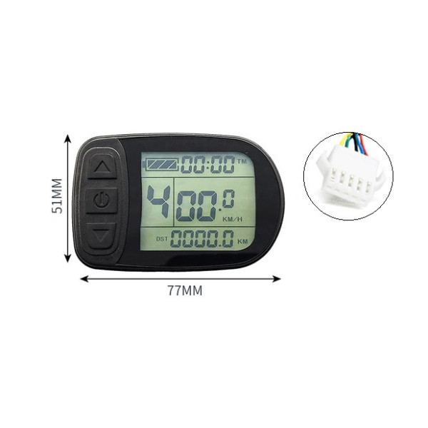 Дисплей Kunteng KT LCD 5 waterproof connector