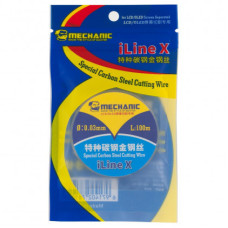 Проволока для отделения стекла от дисплея Mechanic iLine X D=0,03 mm L=100 m (карбоновая)