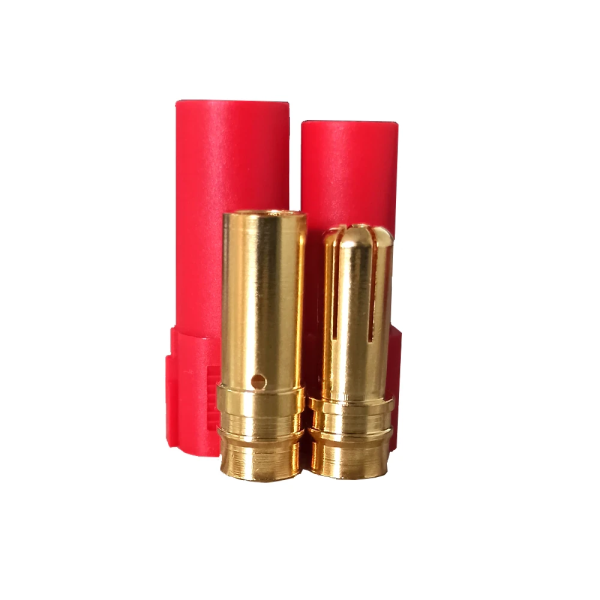 Силовой разъем XT150 red (F+M) (130A, 500V)