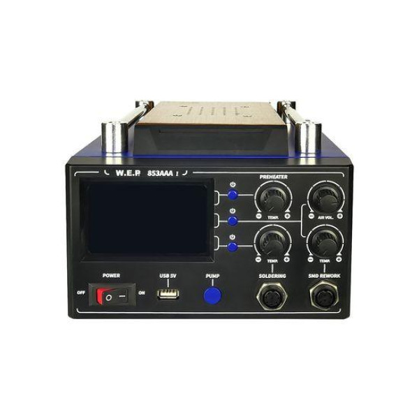 Паяльная станция WEP 853AAA-I, со встроенным вакуумным сепаратором 9