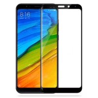 Стекло защитное для Xiaomi Redmi 5 (0,3мм, 5D, черное) Full Glue
