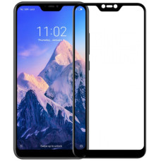 Стекло защитное для Xiaomi Redmi Note 6 Pro (0,3мм, 5D, черное) Full Glue