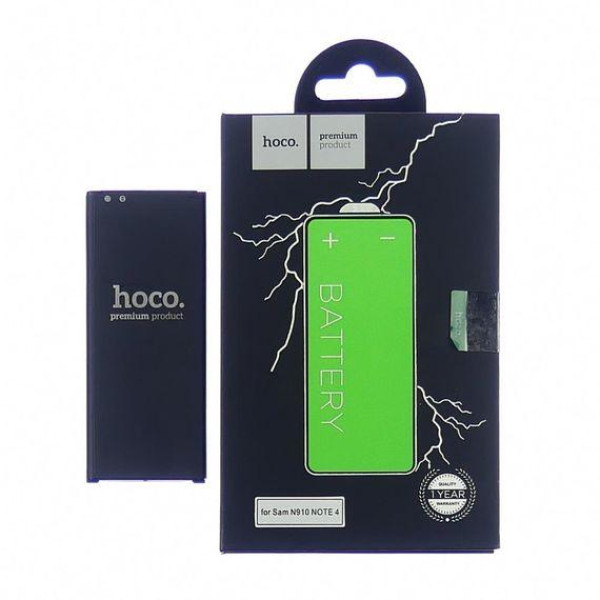 Акумулятор АКБ Hoco Samsung EB-BN910BBE для Samsung N910C Galaxy Note 4 (3.85 V 3220mAh)