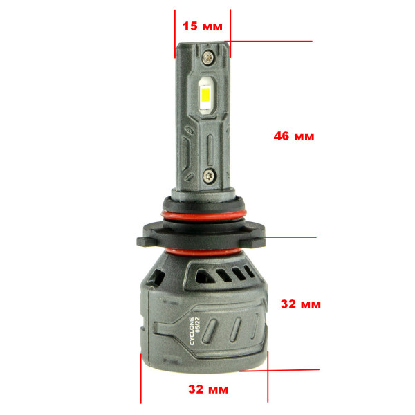 Светодиодная лампа Cyclone LED 9005 (6000K) TYPE 28 (1шт)