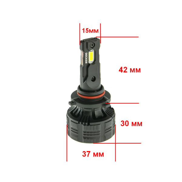Светодиодная лампа Decker LED PL-03 5K 9006 (1шт)